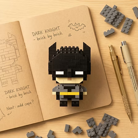 Batman Mini Brick Figure Set