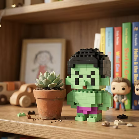 Hulk Mini Brick Figure Set