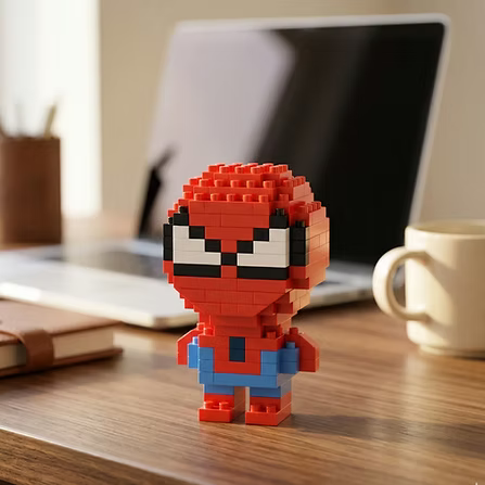 Spiderman Mini Brick Figure Set