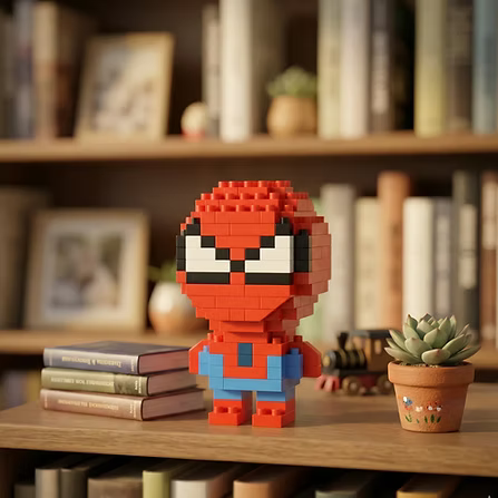 Spiderman Mini Brick Figure Set