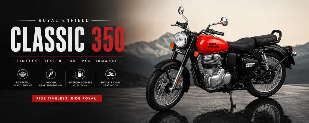 zegadi toys Classic 350 Bullet Motorcycle Scale Model 1:15 – Interchangeable Fuel Tanks, Convertible Seats, Collectible for Enthusiasts- Plastic ABS Model