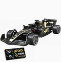 1:64 Die cast Metal F1 Mini RC Racing car with LED Lights | 2.4GHz Remote Control Car | 3 Speed Adjustable, USB Rechargeable Alloy RC Car for Kids & Adults Indoor/Outdoor Racing