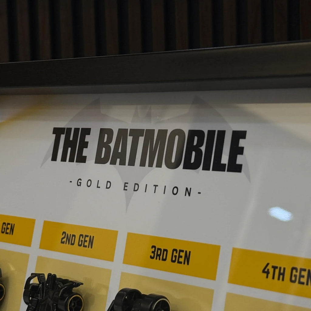 Batmobile Gold Edition Piece