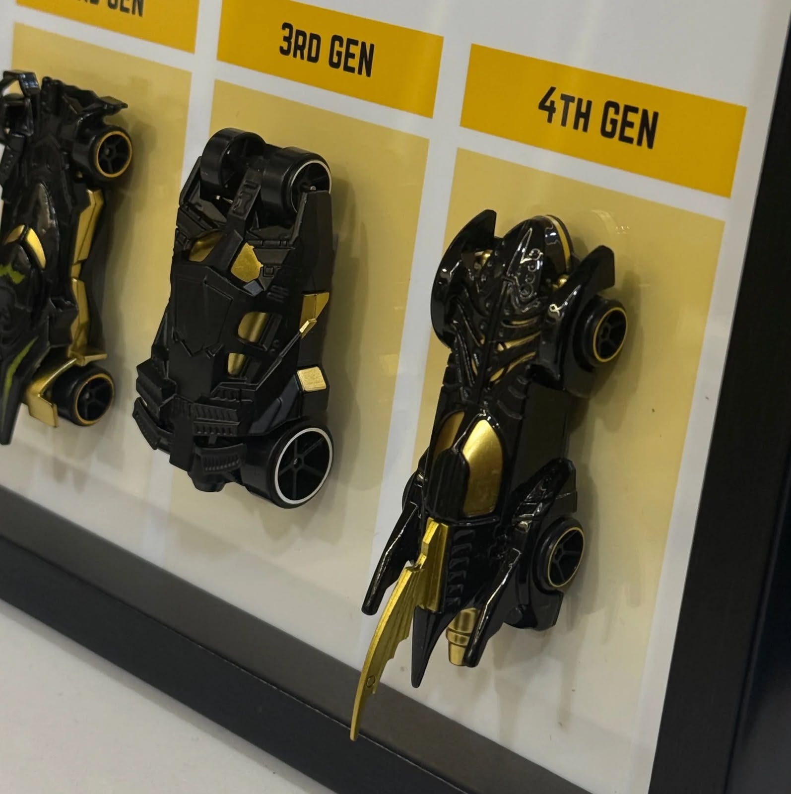 Batmobile Gold Edition Piece