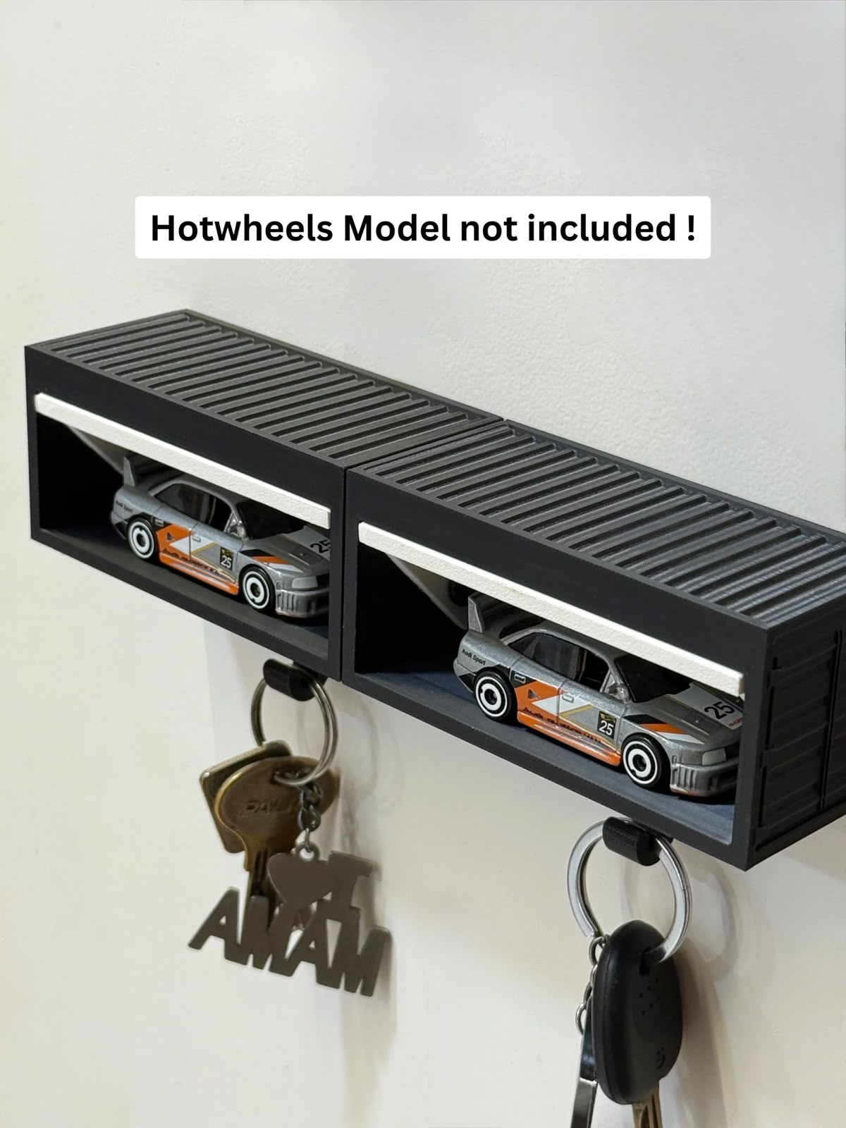 Hotwheels Garage Keyholder